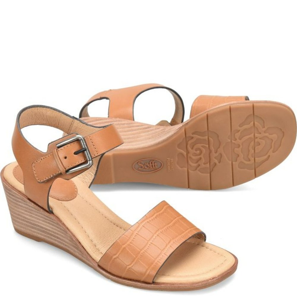 Sofft  Garin Wedge Sandal Sz 9M New
